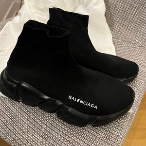 Balenciaga speed trainer sock sneakers - size 37